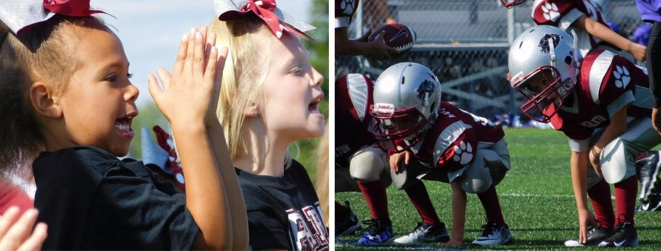 Football and Cheer